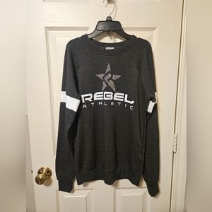 Rebel athletic sweatshirt girls